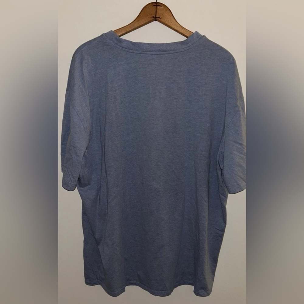 Men’s Eddie Bauer Blue Crew Neck Polo Shirt XXL - Picture 5 of 5